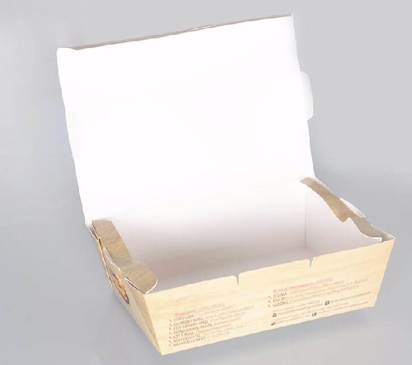 hộp giấy thực phẩm số lượng ít